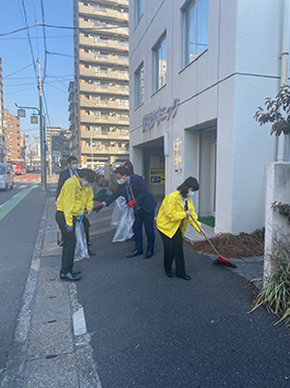 みんなで街をきれいに、クリーン活動